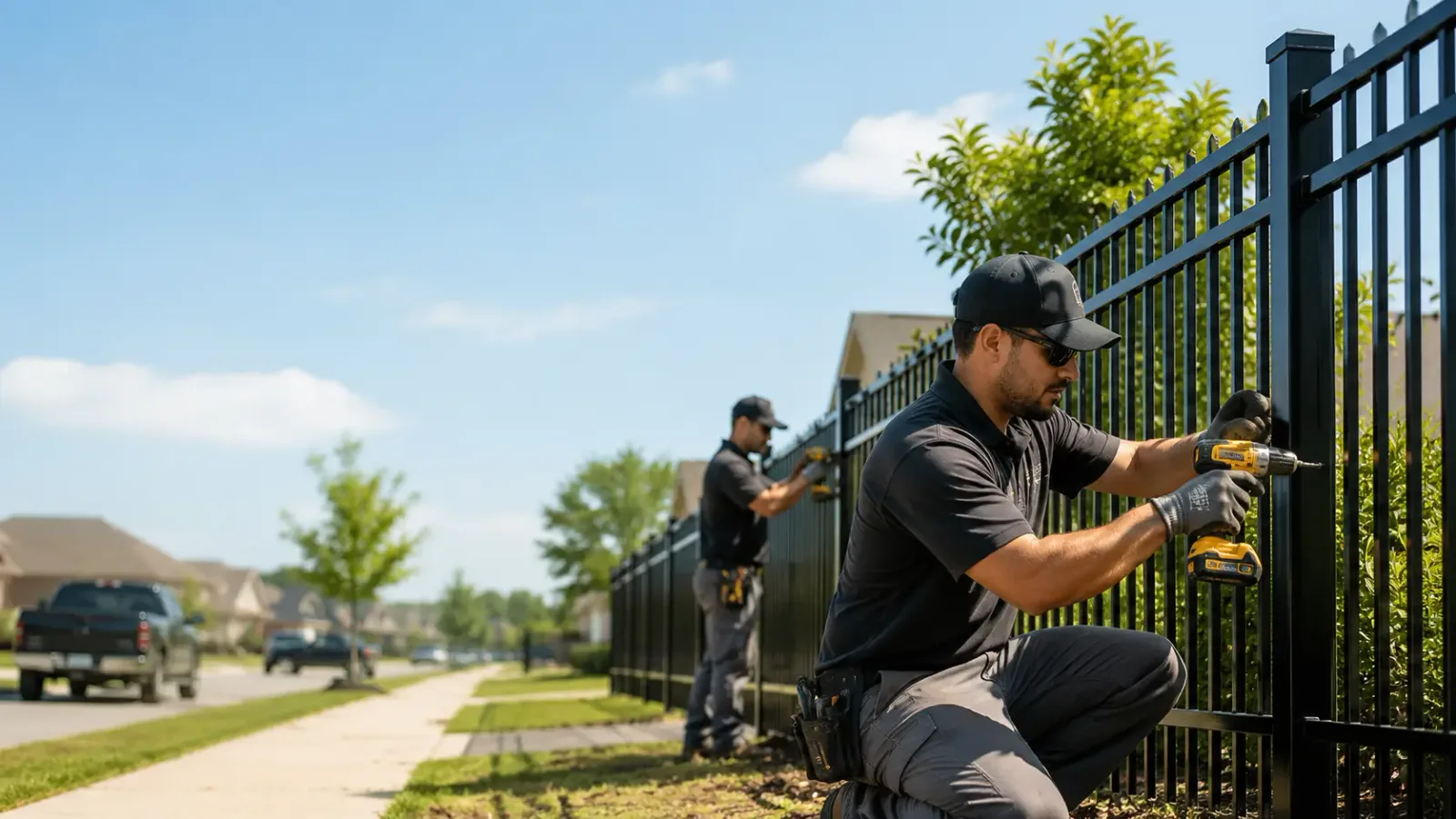 Metal Fence Installation in Quincy, IL